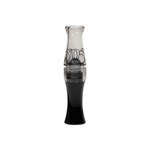 Avian X Nightmare On Stage Goose Call Polycarbonate Gun Smoke, Short Reed Design, For Geese