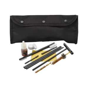 Kleen-Bore KleenBore POU302B Modular Cleaning Kit Black Multi-Caliber Handgun/Rifle Bronze/Nylon Bristles Nylon Case - $37.41 at Classic Firearms