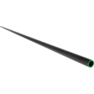 Huxwrx Alignment Rod 338 Cal (8.6mm) Bore, 18\" L, Carbon Fiber with Bright Green Tip - Oss Suppressors