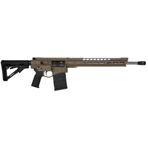 Diamondback DB1032C061 DB10 18\" 20+1 Flat Dark Earth Adjustable Magpul CTR Stock Black Magpul MOE K2 Grip with Black Gold Lower 15\" M-Lok