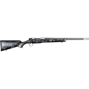 Christensen Arms Christensen Arms 8010632800 Ridgeline FFT TI 3+1 22\" Carbon Fiber Threaded Barrel, Stainless Titanium Rec, Black with Gray Accents Stock - $2199.99 at Classic Firearms