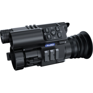 PARD FT3LRF FT34 LRF Night Vision Clip On/Handheld/Mountable Black 1x35mm Multi Reticle, Features Laser Rangefinder