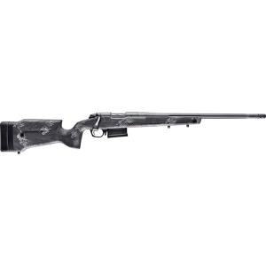 Bergara Bergara Rifles B14LM7513 B-14 Crest 3+1 22\" Fluted/Threaded, Sniper Gray Cerakote Barrel/Rec, Monte Carlo Carbon Fiber Stock with Black & Gray Splatter, Omni Muzzle Brake - $1849.99 at Classic Firearms