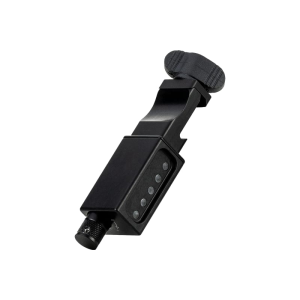 MDT 107202BLK LRA Send iT Electronic Level Picatinny Rail Attachment, Black Aluminum, 5 Color LEDs, Adj. Brightness, Weather Resistant