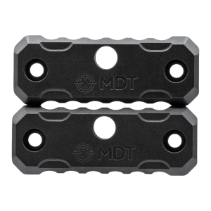 MDT 107320BLK Forend Weight M-LOK Mount, 0.35 lbs Each (2 Pack), QD Sling Mount, Black Steel