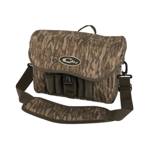 Drake Waterfowl DA1051006 Blind Bag Refuge Mossy Oak Bottomland, One Large Compartment, Waterproof, Exterior Shell Loops, Adj. Shoulder Strap - Drake Waterfowl