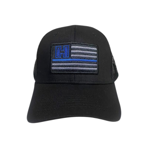 Hornady Gear 10160 Hornady Blue Line Black American Flag Patch - Hornady