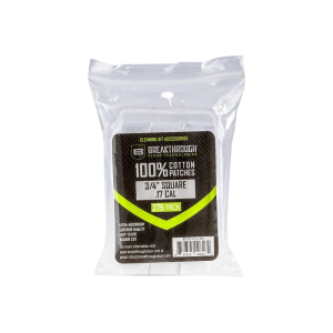 Breakthrough Clean BTCPS34375 Square Patches .17/.177 Cal (375)