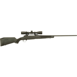 Savage Arms Savage Arms 58131 110 Apex Hunter XP 4+1 18\" Carbon Steel, Black, Synthetic AccuFit Stock, Vortex Crossfire II 3-9x40mm Scope (Left Hand) - $621.11 at Classic Firearms