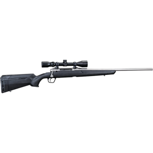 Savage Arms Savage Arms 58125 Axis XP Full Size 4+1 18\" Carbon Steel, Stainless Barrel/Rec, Drilled & Tapped, Black Synthetic Stock - $488.97 at Classic Firearms