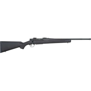 Mossberg Mossberg 28175 Patriot 4+1 20\" Fluted w/Recessed Match Crown, Blued Barrel/Rec, Black Synthetic Stock, Spiral-Fluted Bolt, Adj. LBA Trigger, Weaver Scope Mount - $391.47 at Classic Firearms