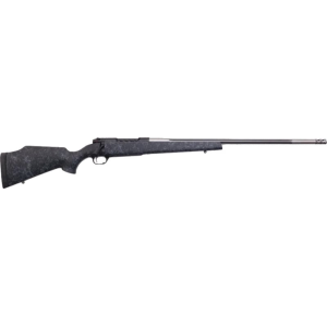 Weatherby Weatherby MAM01N7MMPR8B Mark V Accumark 3+1 24\" Threaded/Fluted Stainless Barrel, Graphite Black Rec, Gray Webbed Black Monte Carlo Stock, Accubrake Muzzle Brake, Adj. TriggerTech Trigger - $1999.00 at Classic Firearms