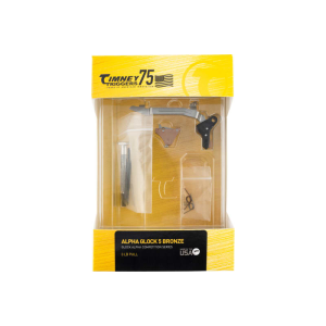 Timney Triggers Timney Triggers ALPHAGLOCK5 Alpha Competition 9mm Luger/40 S&w/22 LR, Bronze Straight Trigger, Compatible w/Glock Gen 5 & Glock 44 - $110.16 at Classic Firearms