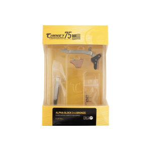 Timney Triggers Timney Triggers ALPHAGLOCK34BRNZE Alpha Competition 9mm Luger/40 S&W, Bronze Straight Trigger Compatible w/Most Glock Gen3-4 - $110.16 at Classic Firearms