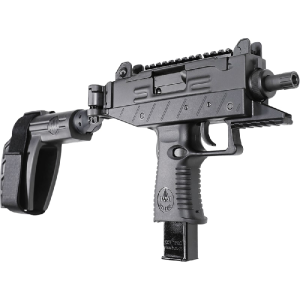 IWI UPP9SB UZI PRO Pistol 9mm 4.5 Black Poly w/ Brace Threaded Barrel - UPP9SB-T