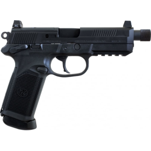 Fn FN 66981 FNX DA/SA 45 ACP 5.3\" 10+1 Black Interchangeable Backstrap Grip Black Stainless Steel - $1256.54 at Classic Firearms