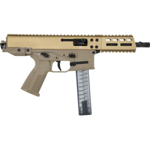 B&T B&T Firearms 4500022 CTB&T GHM9 30+1 6.90\" Coyote Tan, Collapsible Stock, Polymer Grip, Ambi Controls (OEM Mag) - $1780.00 at Classic Firearms