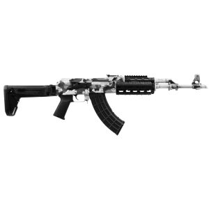 Zastava ZR7762CSW ZPAPM70 Camo White Cerakote Black Rail