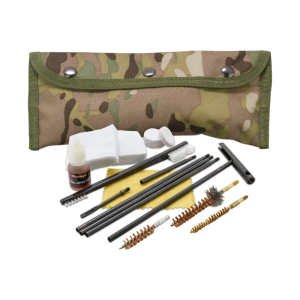 Kleen-Bore KleenBore POU303MC Modular Cleaning Kit Multi-Cam Multi-Caliber Handgun/Rifle Bronze/Nylon Bristles Nylon Case - $38.33 at Classic Firearms