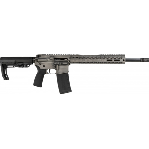 Black Rain BROFUSIONTB Spec + Fusion 5.56x45mm NATO 16\" 30+1 Titanium Battleworn Cerakote 6 Position MFT Minimalist Stock