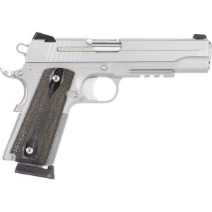 Sig Sauer Sig Sauer 1911R45SSSCA 1911 CA Compliant SA 45 ACP 5\" 8+1 Blackwood Grip SS - $1399.99 at Classic Firearms