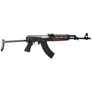 Zastava Zastava Arms M70 ZPAP Underfolder Semi-Auto 7.62x39mm AK-47 Rifle, 16.3\" Barrel, 1.5mm Receiver, Bulged Trunnion, 30+1, Walnut Handguard - ZR7762UF - $1433.99 at Classic Firearms