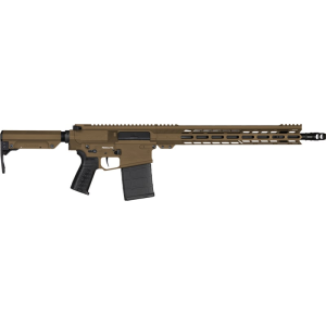 CMMG Resolute Mk3 308 Win 16.1\" Rifle 20-Round Midnight Bronze Cerakote, Threaded Barrel, Ambidextrous Controls - Cmmg