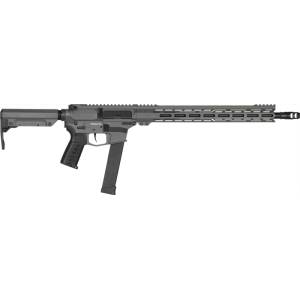 CMMG Resolute MkG 45A170F-TNG Rifle, .45 ACP, 16.1\" Barrel, 13rd, Semi-Auto, Cerakote Tungsten, RipStock, Glock Mag Compatible - Cmmg