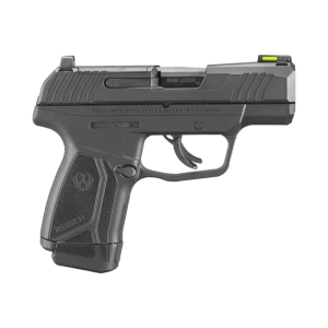 Ruger Ruger 3502 Max-9 Optic Ready 3.20\" 10+1 Black Polymer Frame Black Oxide Steel Slide Black Hogue Beavertail HandALL Rubber Grip - $335.94 at Classic Firearms