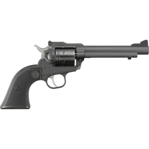 Ruger Ruger 2032 Super Wrangler #6 Shot 5.50\" Hammer Forged Black Cerakote Barrel & Frame, Black Cylinder w/Black Checkered Polymer Grips Revolver - $246.09 at Classic Firearms