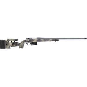 Bergara Bergara B145371 B-14 Wilderness HMR 308 Win 5+1 20\" Threaded Barrel, Sniper Gray Cerakote, Woodland Camo Stock - $1299.99 at Classic Firearms