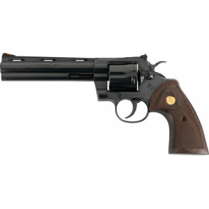 Colt Defense Colt Defense PYTHONBP6WTS Python .357MAG 6\" Blued Walnut w/GOLD Medallion Revolver - $1359.99 at Classic Firearms
