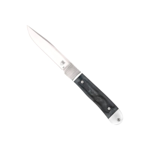 Cobratec Knives CobraTec Knives CTTHRBLK Trapper Hidden Release Black - $79.99 at Classic Firearms