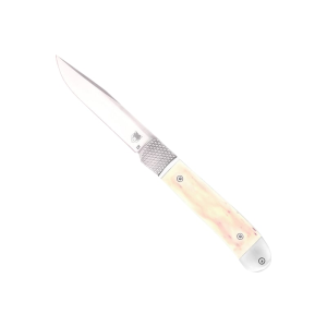 Cobratec Knives CobraTec Knives CTTHRWT Trapper Hidden Release White - $79.99 at Classic Firearms