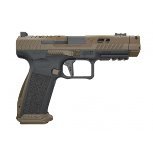Canik Canik TTI Combat 9mm Semi-Auto Pistol, 4.6\" Bbl, 2- 21 Rd Mags, Compensator, Slide Cuts, & Forward Slide Serrations - Designed W/ Taran Butler of Taran Tactical - $899.99 at Classic Firearms