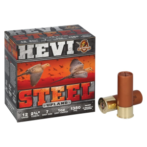 HEVI-Shot HEVI-Steel Upland 12 Gauge 2.75 1 Oz #6 Steel Shot 25 Rounds HS61266. I-Shot HEVI-Steel Upland 12 Gauge 2.75 1 Oz #6 Steel Shot 25 Rounds HS61266. Ammo