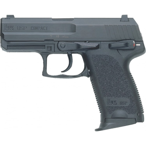 Heckler And Koch HK 704537A5 USP45C Compact LEM DAO 3.8\" 8+1 Poly Grip/Frame Black - $1299.00 at Classic Firearms