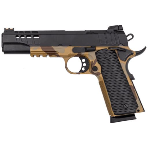 Great Lakes Firearms Great Lakes Firearms GL1911-45FSS M-SAH 1911 Pistol 5\" FS Black Slide Mission Sahara Frame - $975.00 at Classic Firearms
