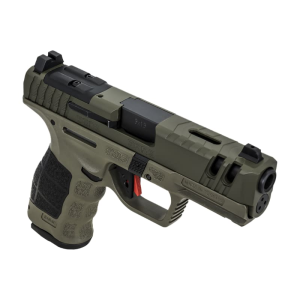 Sar Usa SAR USA SAR9CG3OD SAR9 C Gen 3 Compact Frame 10+1/15+1 4\" Black Steel Barrel, OD Green Cerakote Steel Slide, OD Green Polymer Frame w/Picatinny Rail, Black Interchangeable Backstrap Grip - $519.99 at Classic Firearms