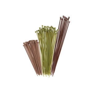 Allen 15823 Hunting Blind Cable Ties 100PK Green/BRN