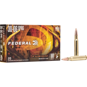 Federal F3006TFS3 Fusion 30-06 180 GR20 Per Box eral F3006TFS3 Fusion 30-06 180 GR20 Per Box Ammo