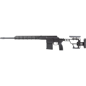 Sig Sauer CROSS30820BSTX Cross STX 10+1 20\" Threaded Barrel, Black Anodized 20 MOA Picatinny Rail Aluminum Receiver, M-LOK Free-Float Handguard, Black Aluminum Sig Precision Adj Folding Stock