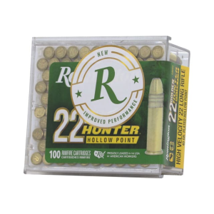 ington Ammunition R21251 Golden Hunter 22 LR 40 GRPlated Hollow Point 100 Per Box Ammo