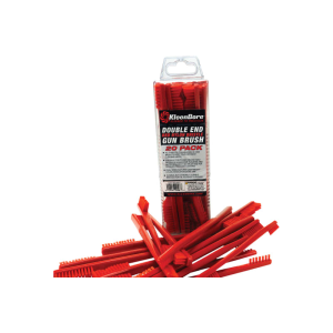 Kleen-Bore KleenBore UT221RED20PK Double End Brush Utility Brush Red Nylon 20 Pack - $14.98 at Classic Firearms