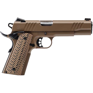 Bersa Bersa B19117050DEHB B1911 8+1 5\" Stainless Steel Barrel, Flat Dark Earth Serrated Slide, Flat Dark Earth Stainless Steel Frame w/Beavertail, FDE VZ Grip - $887.78 at Classic Firearms