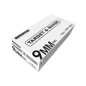 o Inc 9115FMJTR50 9mm 115 GRFull Metal Jacket 50 Per Box Ammo