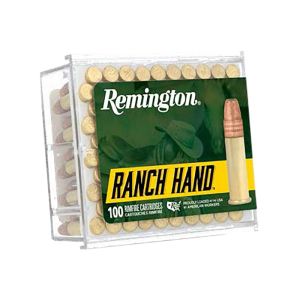 ington Ammunition R21263 Ranch Hand 22 LR 42 GRPlated Lead Round Nose 100 Per Box Ammo