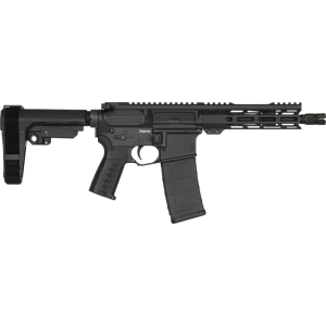 Cmmg CMMG BANSHEE Mk4 Semi-Automatic .300 Blackout Pistol, 8\" Barrel, 30+1 Capacity, SBA3 Stabilizing Brace - Armor Black Cerakote - 30AF20A-AB - $1249.99 at Classic Firearms