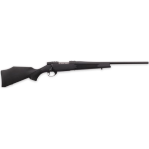 Weatherby Weatherby VYT222RR0T Vanguard Synthetic Compact 5+1 20\" Matte Blued #1 Threaded Barrel, Matte Blued Drilled & Tapped Steel Receiver, Black Adjustable Synthetic Stock - $553.64 at Classic Firearms