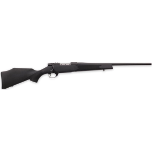 Weatherby Weatherby VYT243NR0T Vanguard Synthetic Compact 5+1 20\" Matte Blued #1 Threaded Barrel, Matte Blued Drilled & Tapped Steel Receiver, Black Adjustable Synthetic Stock - $533.14 at Classic Firearms